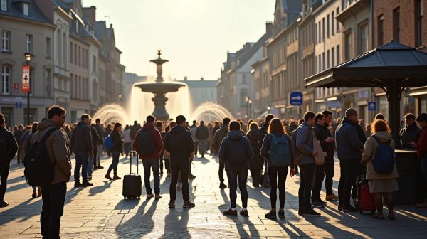 Anticiper l’hébergement d’un groupe lors d’un déplacement à Lille