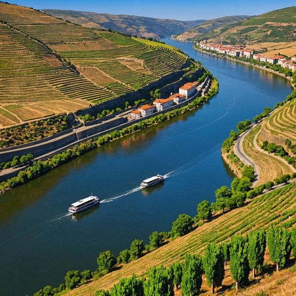 Quels sont les meilleurs itinéraires pour une croisière fluviale sur le Douro, Portugal?