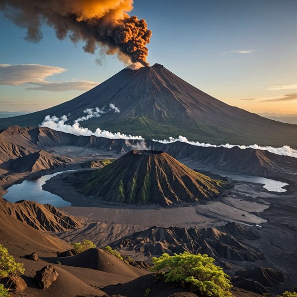 Quelles croisières offrent des randonnées pour découvrir les volcans en Indonésie?
