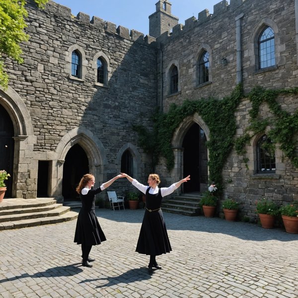 Quels sont les critères pour choisir une location de vacances en Irlande avec des ateliers de danse celtique et des visites de châteaux?
