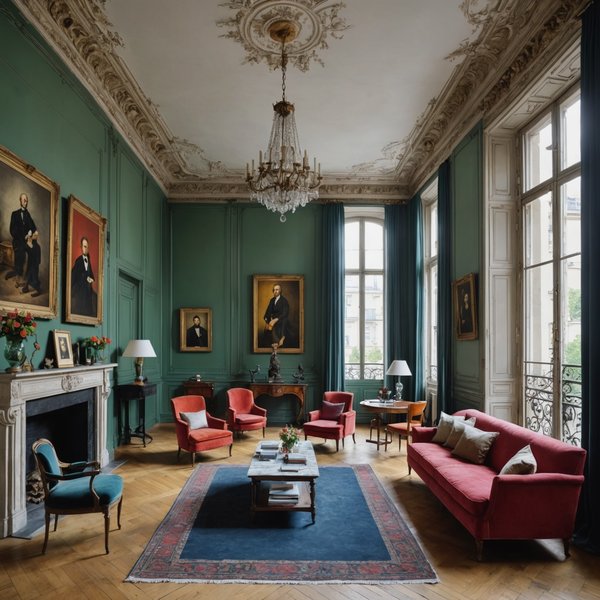 Où peut-on louer un appartement à Paris avec des visites guidées des musées d'art moderne?